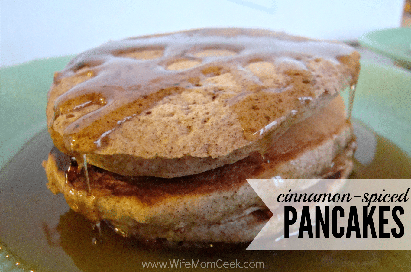 pancakes with lots of cinnamon