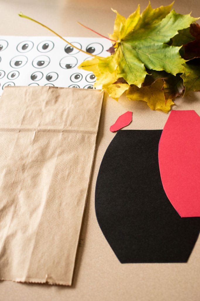 Paper Bag Craft for Kids with a Brown Bag Flip Book