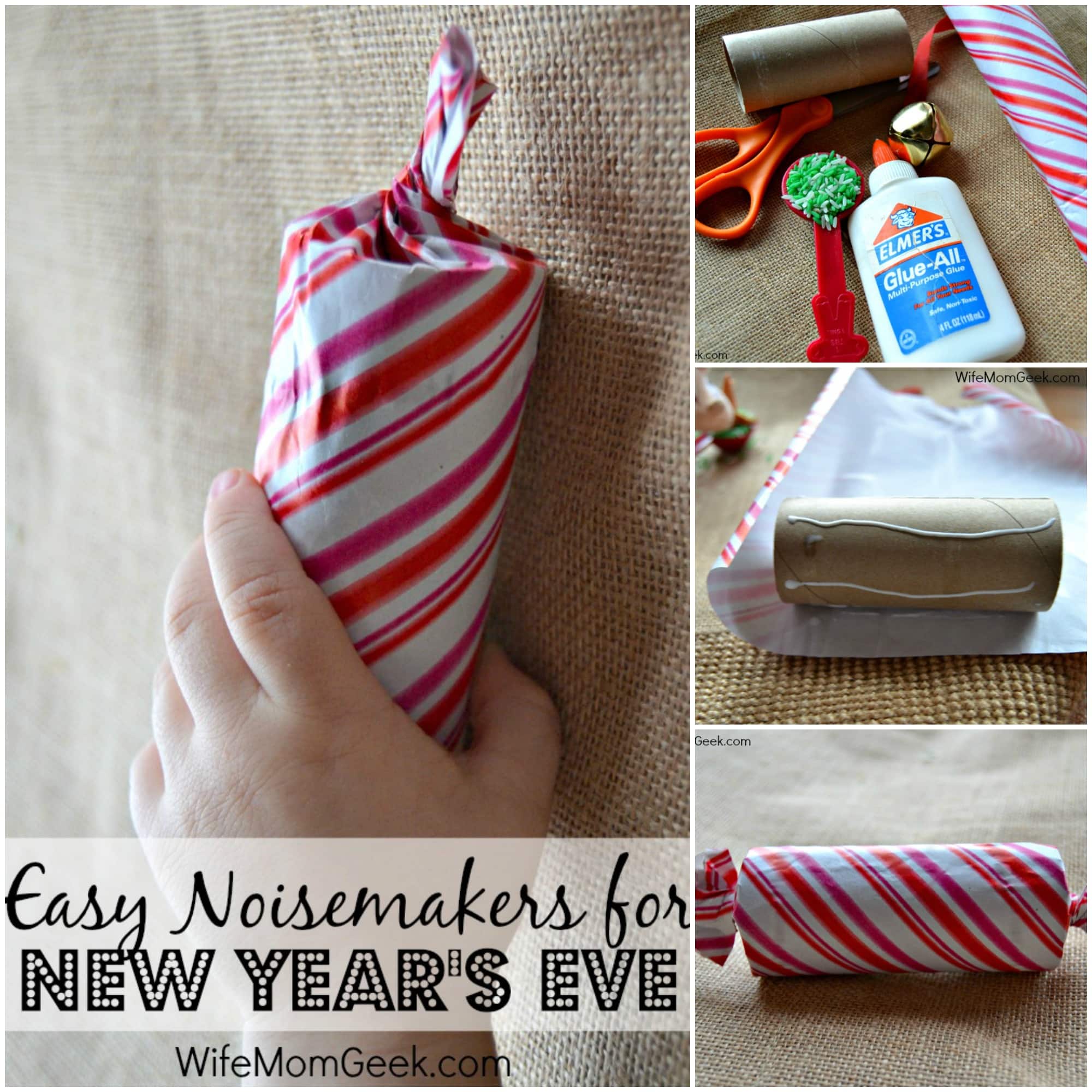 How to Make Noisemakers for New Year's Eve