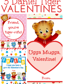 3 Free Printable Daniel Tiger Valentines