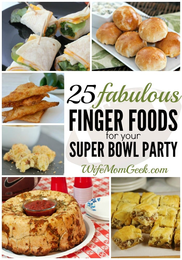 super bowl finger food favorites