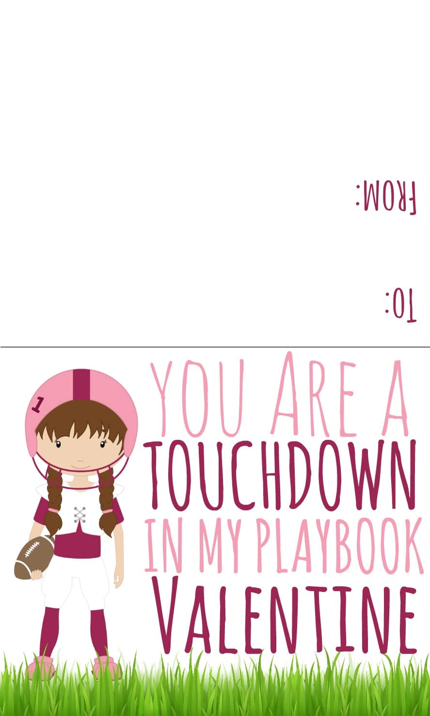 Sports Valentines Printables Candy Free Valentine Ideas