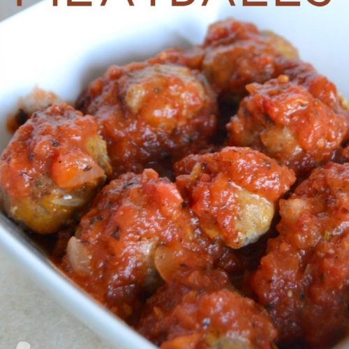 Turkey and Sausage Meatballs - Low Carb Appetizer