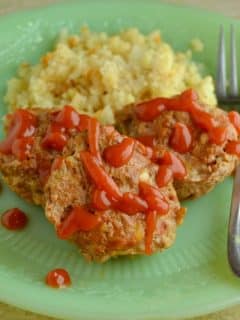 Delicious low carb meatloaf muffins