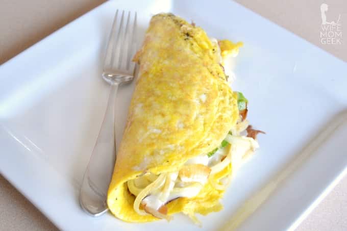 philly cheesesteak omelette