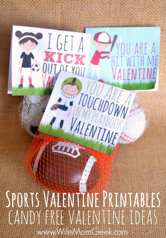 Sports Valentines for Kids
