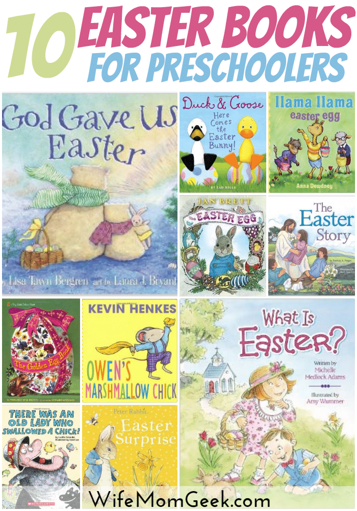 10 Easter Books for Preschoolers