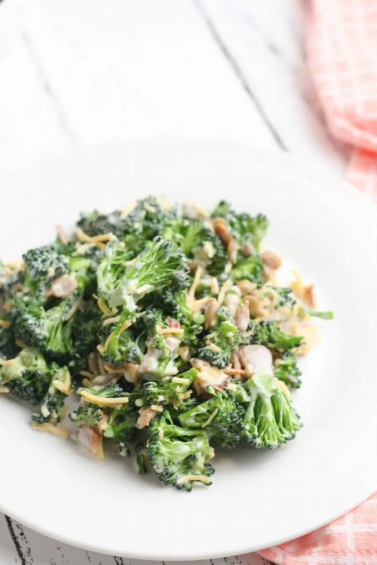 easy keto broccoli salad