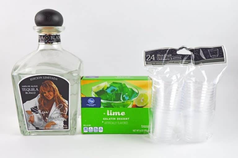 Tequila Lime Jello Shots