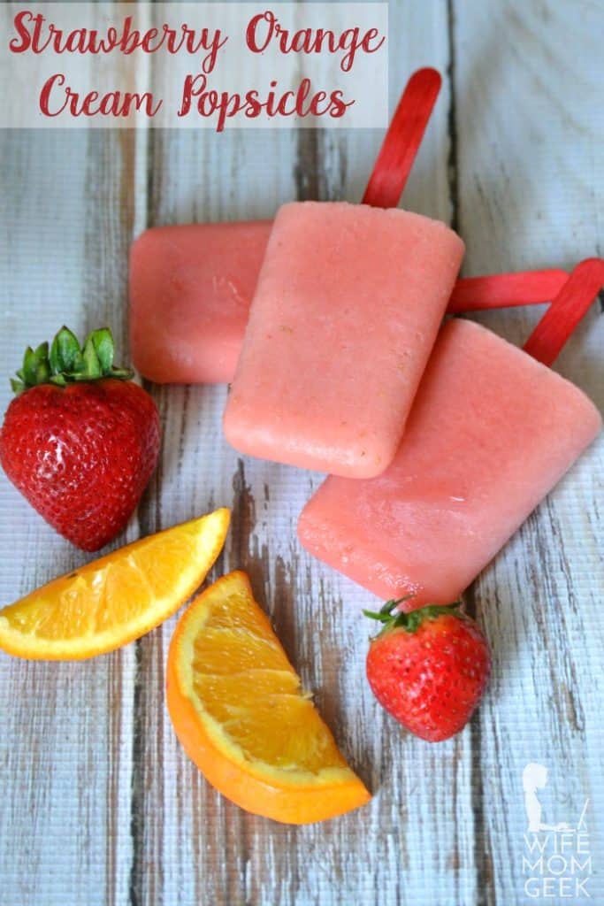 Strawberry Orange Popsicles Glue Sticks and Gumdrops