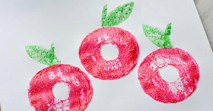 Apple with Pool Noodles