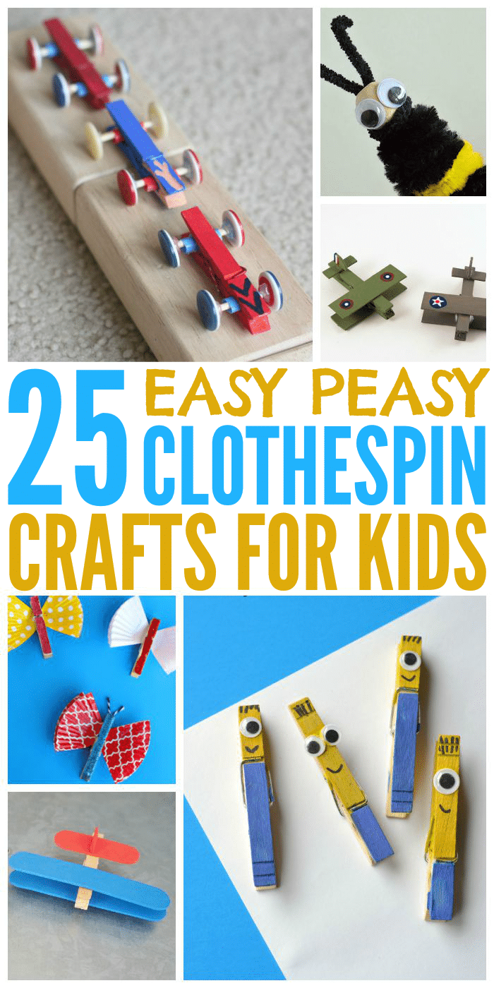 Easy Clothespin Crafts