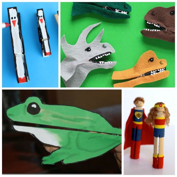 25 Easy Clothespin Crafts for Kids