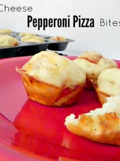 4 Cheese Pepperoni Pizza Bites - The perfect snack for your family
