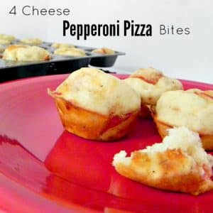 4 Cheese Pepperoni Pizza Bites - The perfect snack for your family