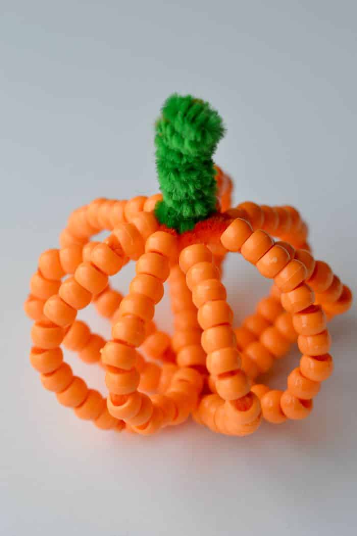 Fall Crafting with Pipe Cleaners