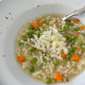 Acini Di Pepe Soup - Quick and easy