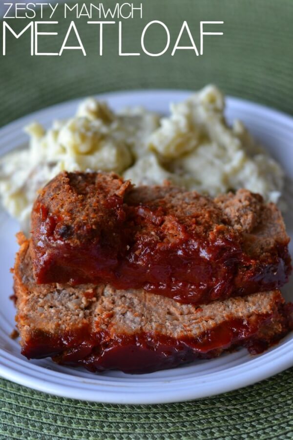 Zesty Manwich Meatloaf Glue Sticks and Gumdrops