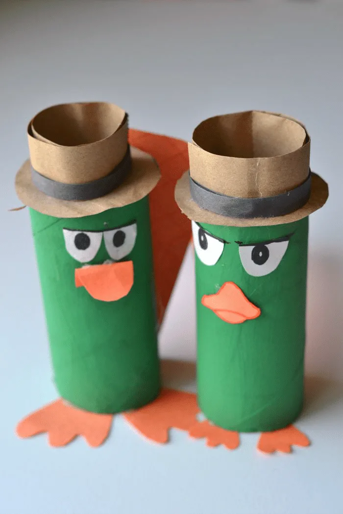 Perry the Platypus Craft