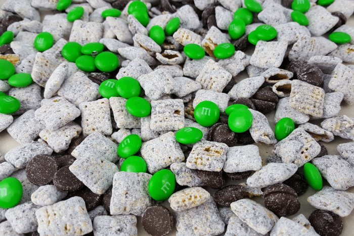 Yummy Muddy Buddies for St. Patrick's Day