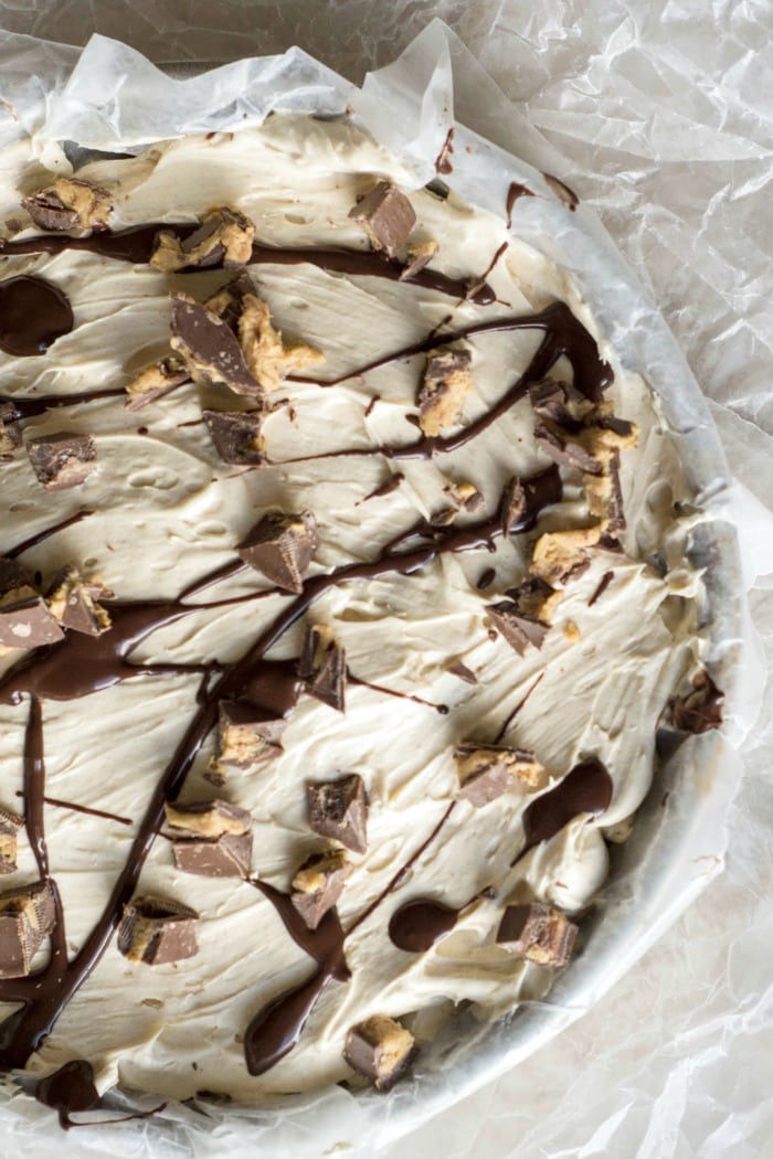 no bake peanut butter cheesecake