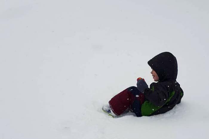 雪の中で遊ぶことの利点