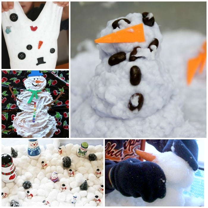 Snowman DIY Slime – My Sensory Tools