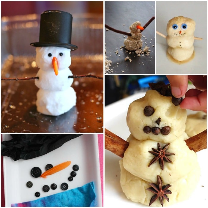 snowman sensory activities 3