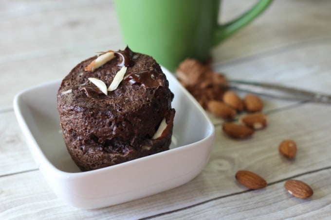 easy low carb chocolate mug cake