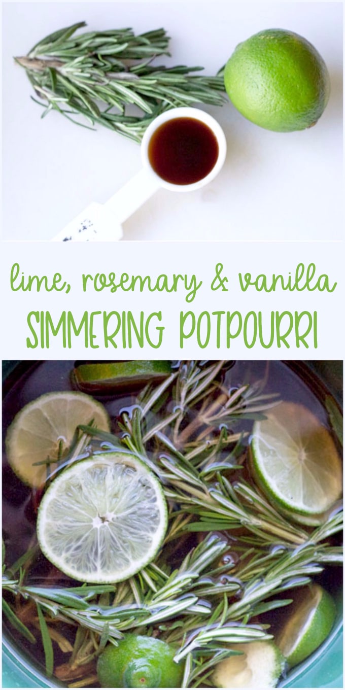 Lime Rosemary and Vanilla Simmering Potpourri Recipe