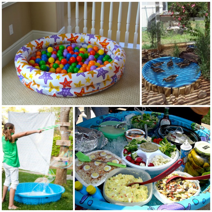 18 Ridiculously Awesome Things To Do With A Kiddie Pool Glue Sticks And Gumdrops