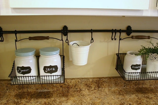 kitchen counter organization 3