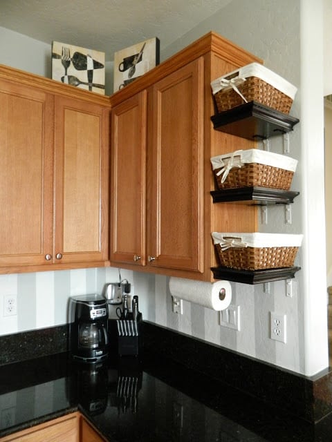 kitchen counter organization 7