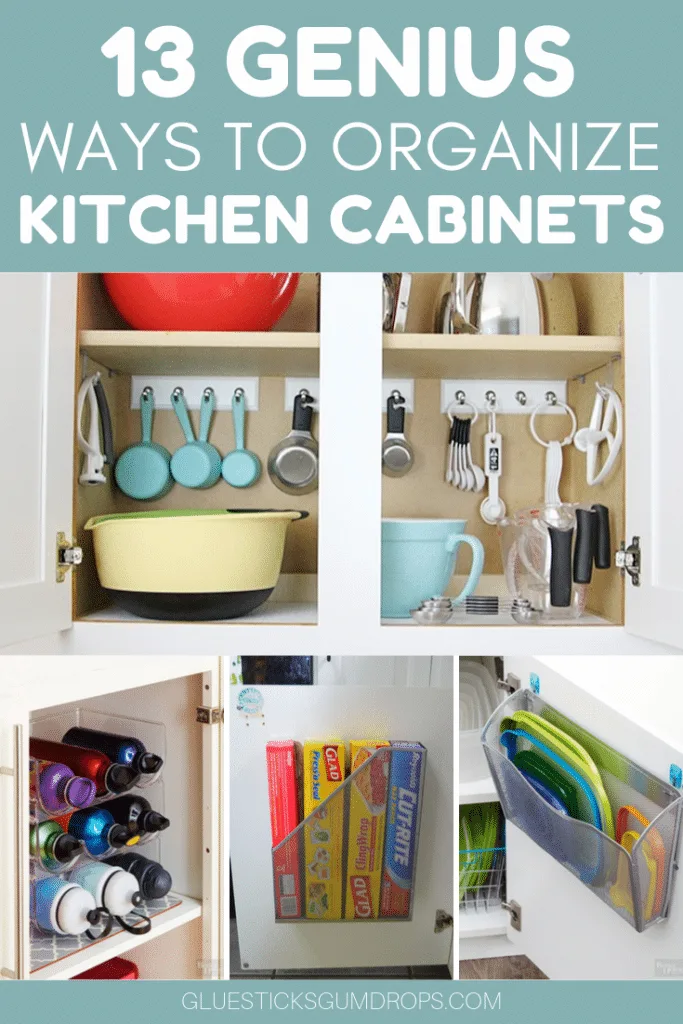 13 Genius Ways to Organize Kitchen Cabinets