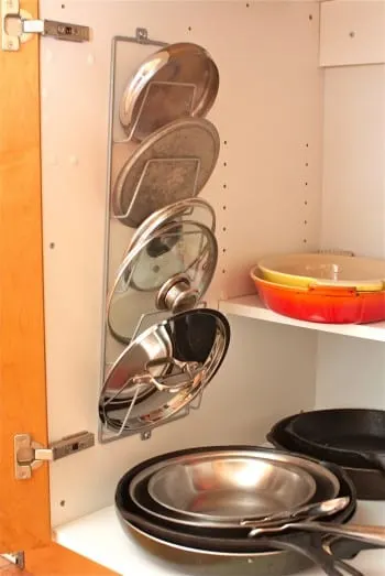 Easiest Cupboard Pan Lid Organiser : 4 Steps (with Pictures) - Instructables