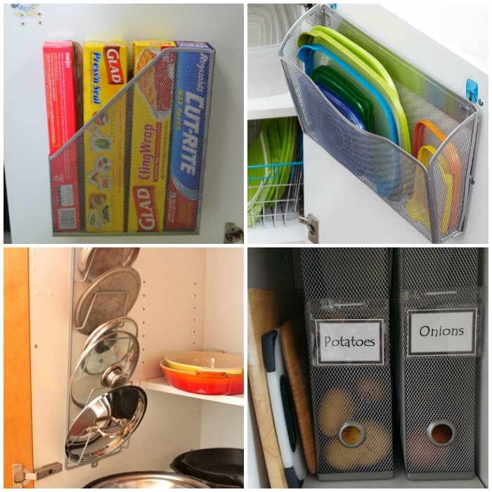 kitchen cabinet organization ideas