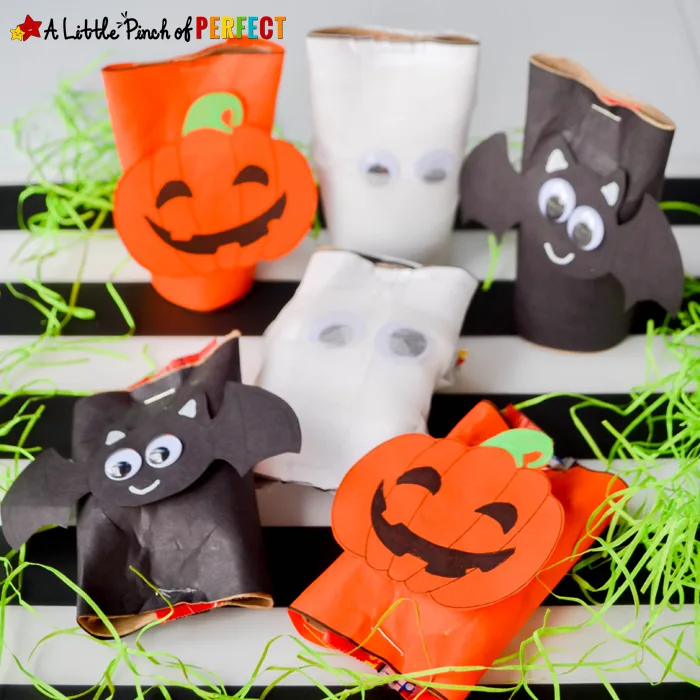 10+ Easy Halloween Toilet Paper Roll Crafts - Glue Sticks and Gumdrops