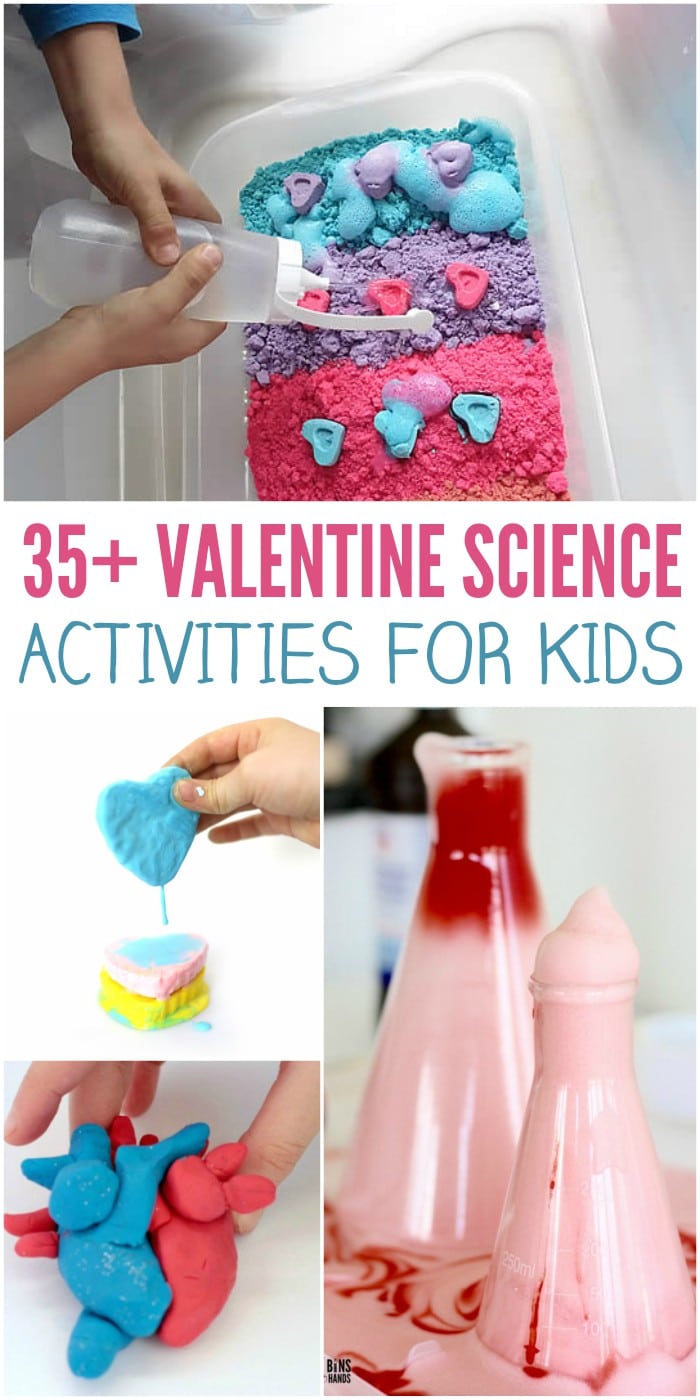 35 Valentine Science Activities for Kids - Kindergarten Science Experiments