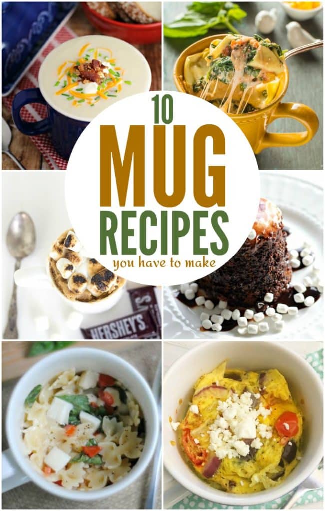 10 Mug Recipes for When You Need a Quick Lunch or Dessert