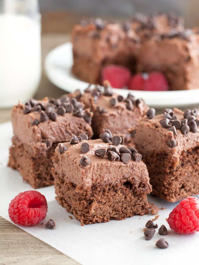 chocolate raspberry brownies by Simply Stacie