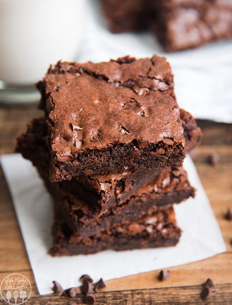 double chocolate brownies by Like Mother Like Daughter