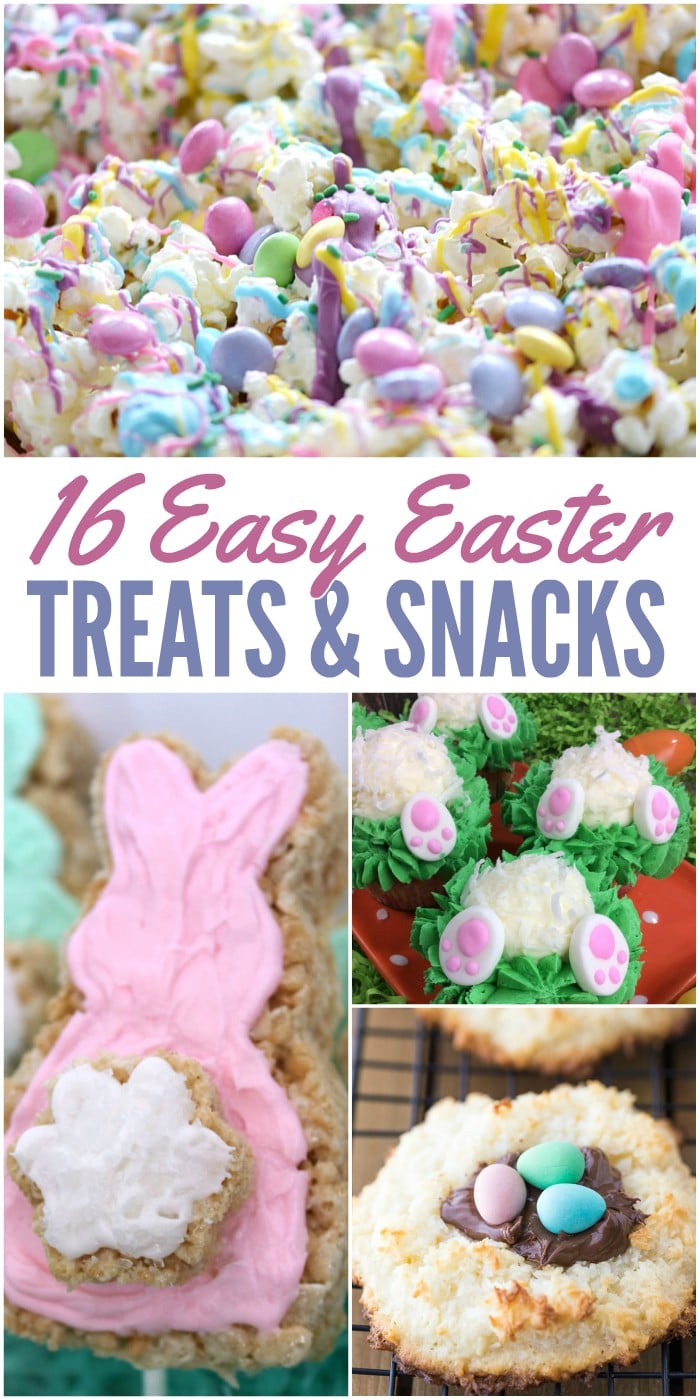16 Easy Easter Treats and Snacks for Kids