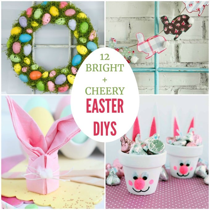 bright and cheery easter diys