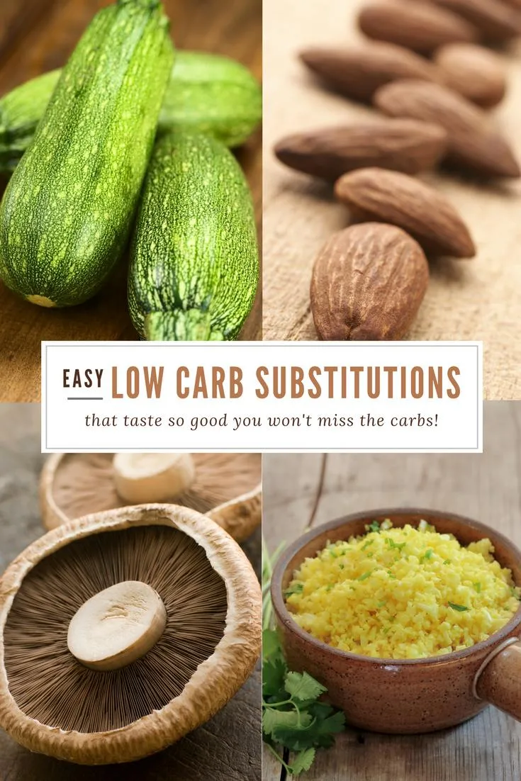 12 Low Carb Subsitutions That Taste Great
