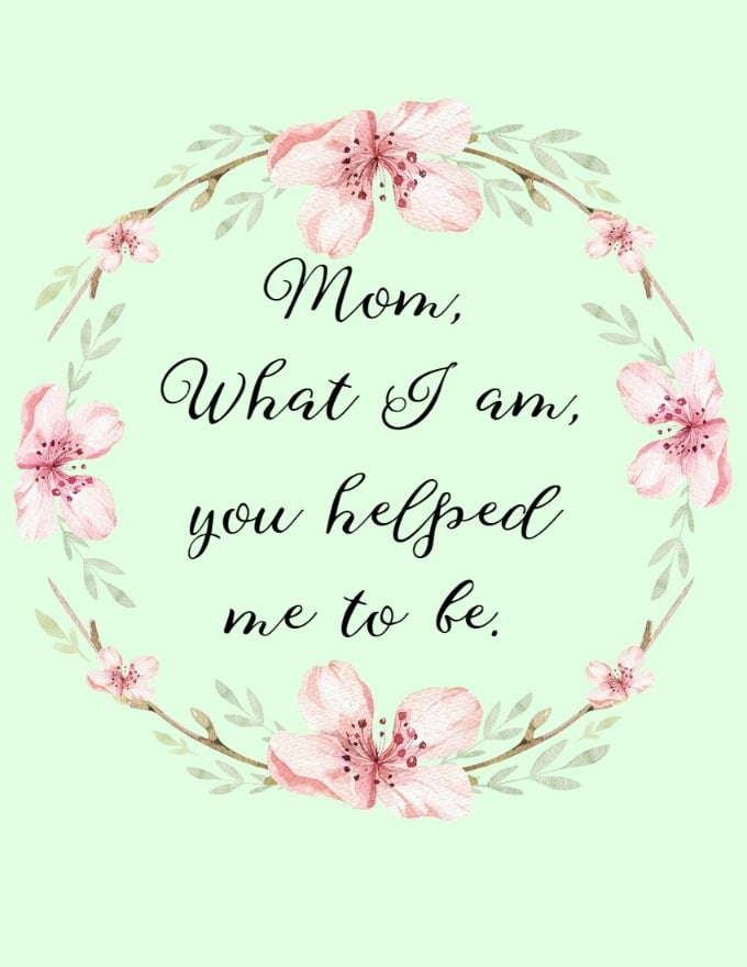 Printable Mother S Day Quotes