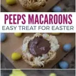 Peeps Macaroons Easter Treats
