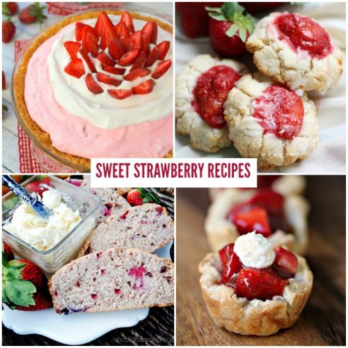 19 Sweet Strawberry Recipes for Spring - Desserts, Drinks and More!