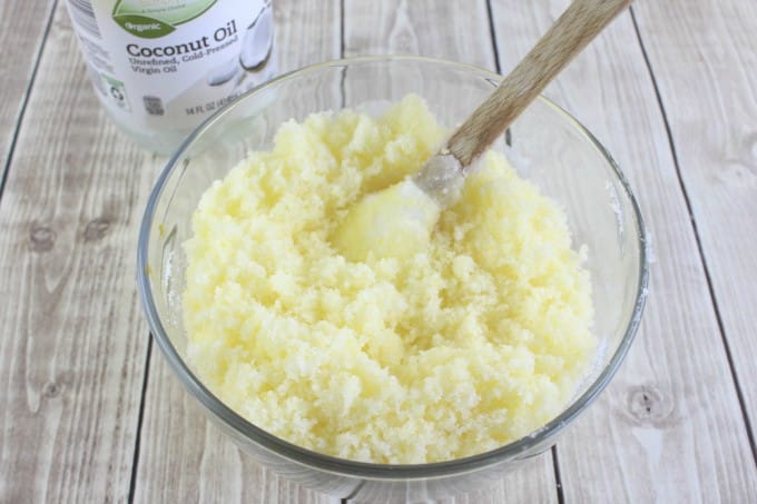 lemon mint sugar scrub process 3