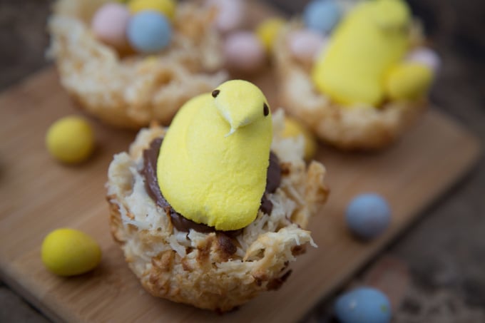 Easter Peep Macaroons