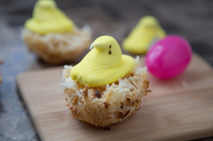 Peeps Macaroons for Easter